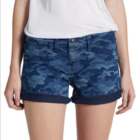 NEW Sold Design Lab reversible denim shorts - Picture 1 of 8